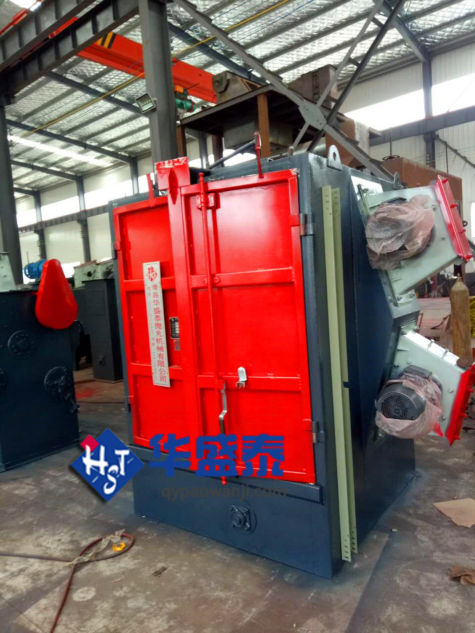 發(fā)往山東聊城326履帶式與376吊鉤拋丸機(jī)|廠家價格|圖片視頻